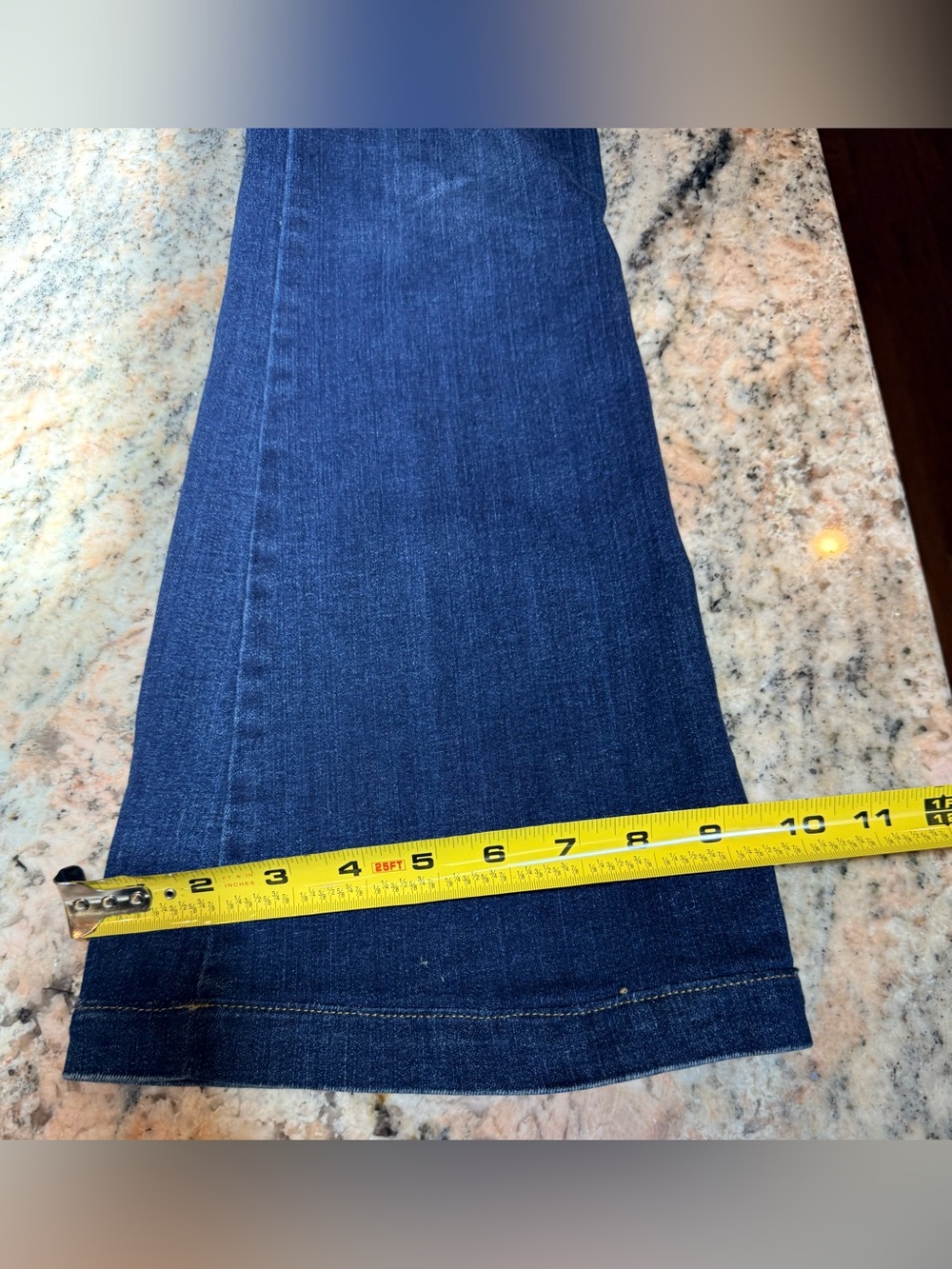 SPANX Dark Wash Flare Jeans - Picture 8 of 12